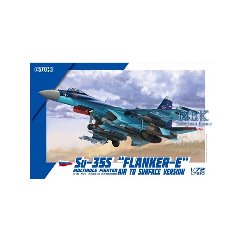 SU-35S FLANKER E MULTIROLE FIGHTER AIR SURFACE Airplane model kit