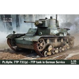 Pz.Kpfw. 7TP 731(p) - 7TP tank in German Service Model kit