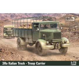 3Ro Italian Truck - Troop Carrier Model kit