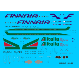 Embraer 170 Alitalia/Finnair (ex-Hasegawa) Model kit