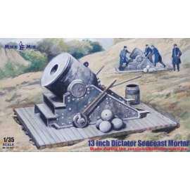 13 inch Dictator Seacoast Mortar Model kit