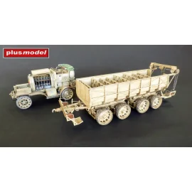 Munitionswagen M.16 Ammunition wagon resin model for Austria Hungarian road train Model kit