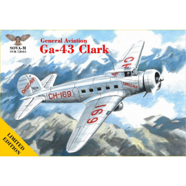 General-Aviation GA-43 Clark (Swiss Air) Model kit