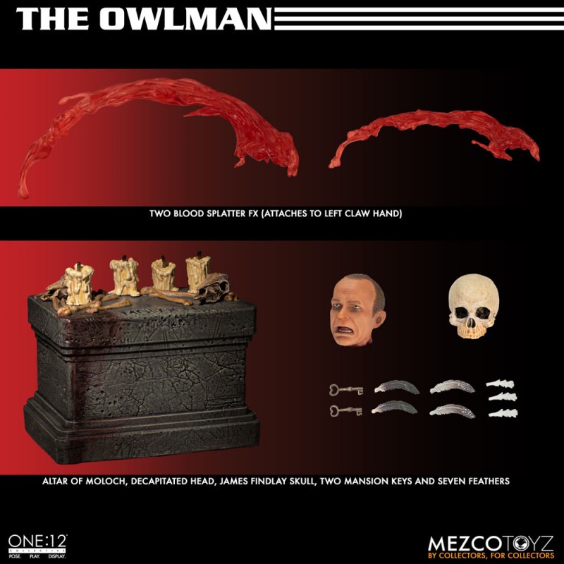 Lord of Tears 1/12 The Owlman 17cm