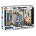 Avengers Endgame pack 2 POP Moments Deluxe Vinyls Thor's House 9 cm Figure