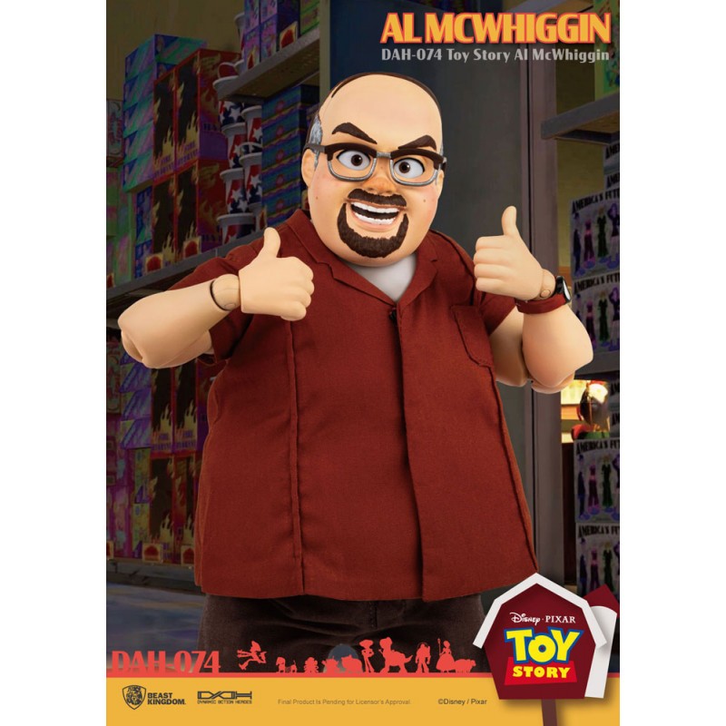BKDDAH-074 Toy Story 2 Dynamic Action Heroes Al Mcwhiggn 18cm