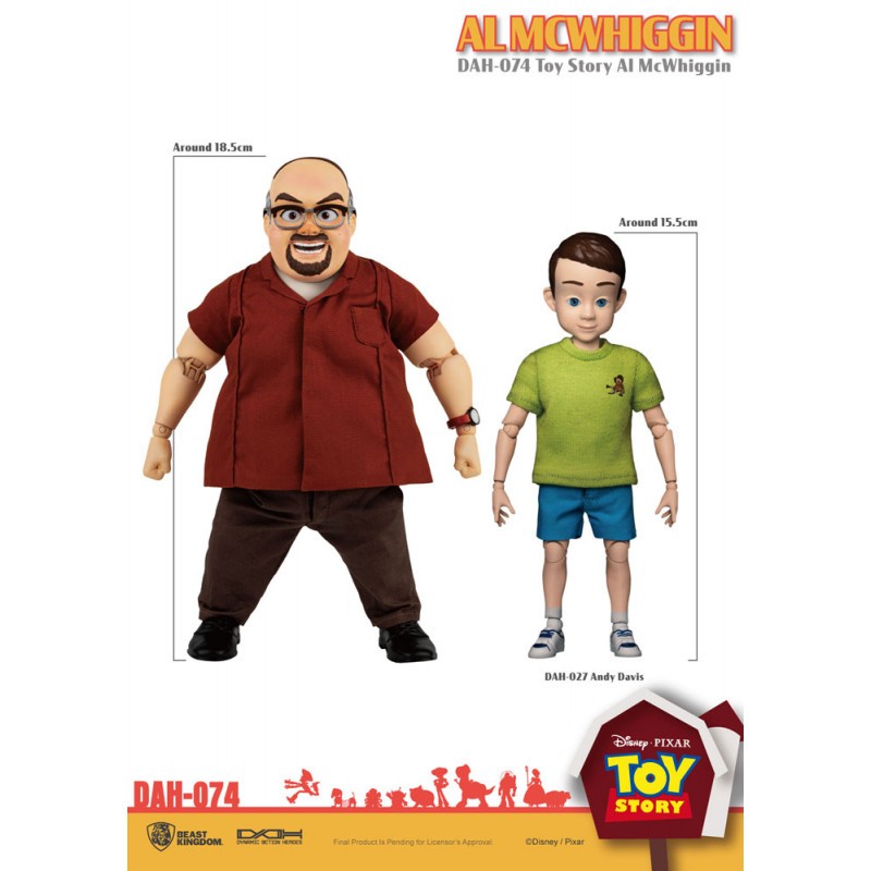 Toy Story 2 Dynamic Action Heroes Al Mcwhiggn 18cm