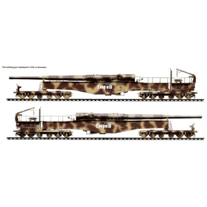 280mm K5(E) Leopold railroad gun