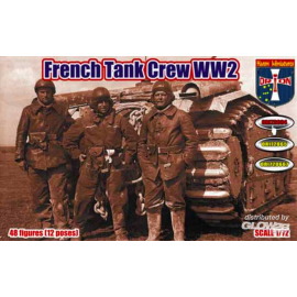 French Tank Crew WW2 Figure