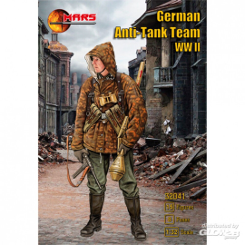 German Anti Tank Team WWII Figure