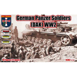 German Panzer Soldiers (DAK) WW2 Figure