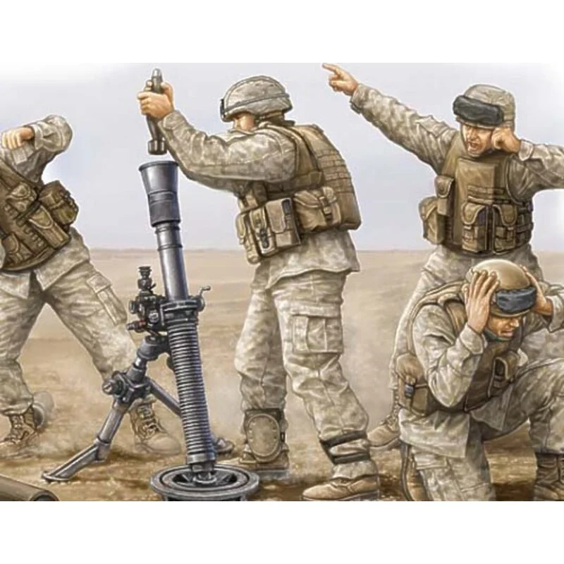 USMC M252 Mortar Crew