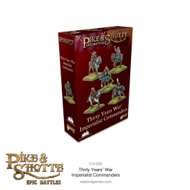 Pike & Shotte Epic Battles - Thirty Years War Imperialist Commanders Add-on and figurine sets for figurine games