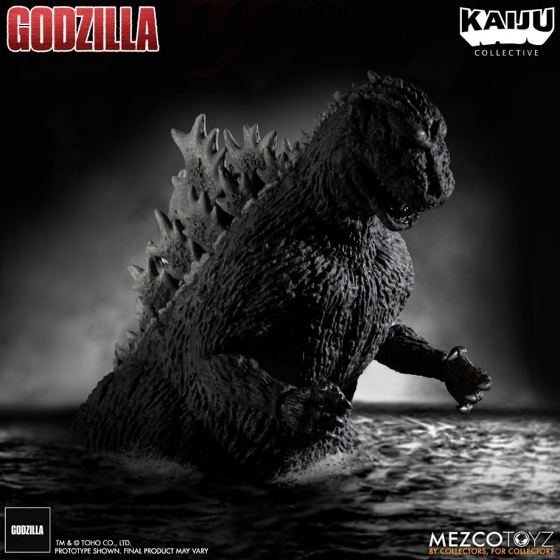 Godzilla (1954) Kaiju Collective Godzilla - Black & White Edition 20 cm