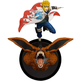 Naruto Shippuden 1/8 Minato Namikaze Vs Nine Tailed Fox 41cm Figurine