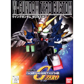 GUNDAM - SD - BB203 W Gundam Zero Custom - Model Kit - 8cm Gunpla