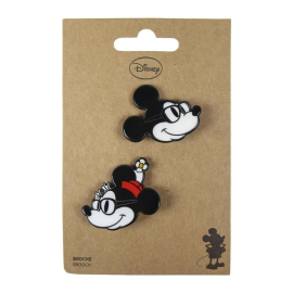 DISNEY - Mickey & Minnie - Brooches 