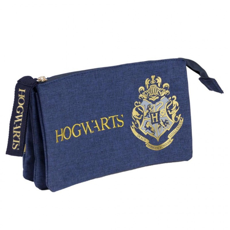 HARRY POTTER - 3-compartment pencil case - Hogwarts 