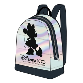 DISNEY 100 Years - Minnie - Pearly Faux Leather Backpack - 19 