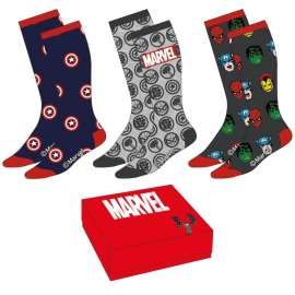 MARVEL - Avengers - Pack of 3 Pairs of Socks (Size 40-46) 