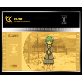 ASSASSINATION CLASSROOM - Kaede - Golden Ticket 
