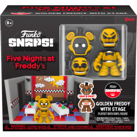 FNAF - Stage w/ Freddy (GD) - Snap Playset Funko Figurine