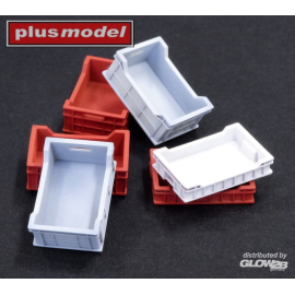 Plastic crates Model kit