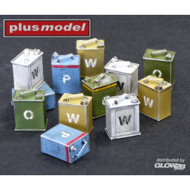 British canisters POW Model kit