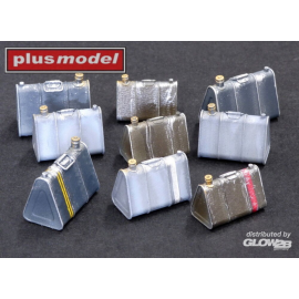 German triangular canisters Model kit