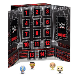 WWE Countdown Pocket POP! calendar 2023 14 Day Pop figures