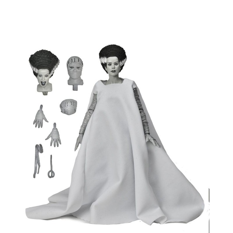 Universal Monsters Figure Ultimate Bride of Frankenstein (Black & White) 18 cm