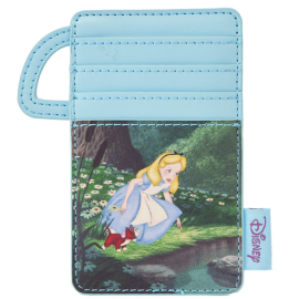 Disney Loungefly Alice In Wonderland Classic Movie Card Holder 