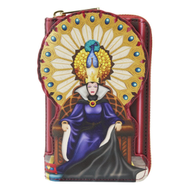 Disney Loungefly Wallet Snow White Evil Queen Throne 