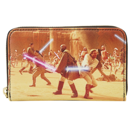 SW Star Wars Loungefly Wallet Episode Two Attack Of The Clones Scene 