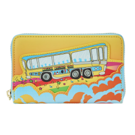 The Beatles Loungefly Wallet Magical Mystery Tour Bus 