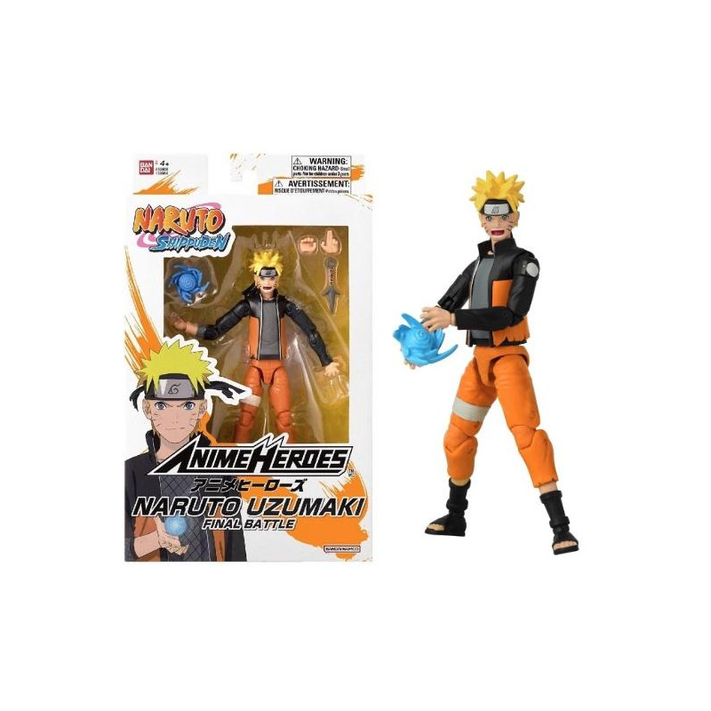 NARUTO - Naruto "Final Battle" - Figure Anime Heroes 17cm Figurine