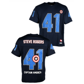 MARVEL - Captain America - Unisex US Replica Sports T-Shirt 