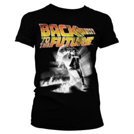 BACK TO THE FUTURE - T-Shirt Poster GIRL 