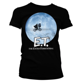 ET - Bike In The Moon - Women's T-Shirt 