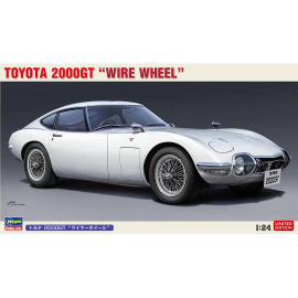 Toyota 2000GT "Spoke Wheels" Plastic Model Car 1:24 Model kit