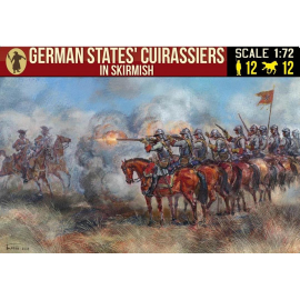 German State's Cuirassiers in Skirmish 1:72 figure 