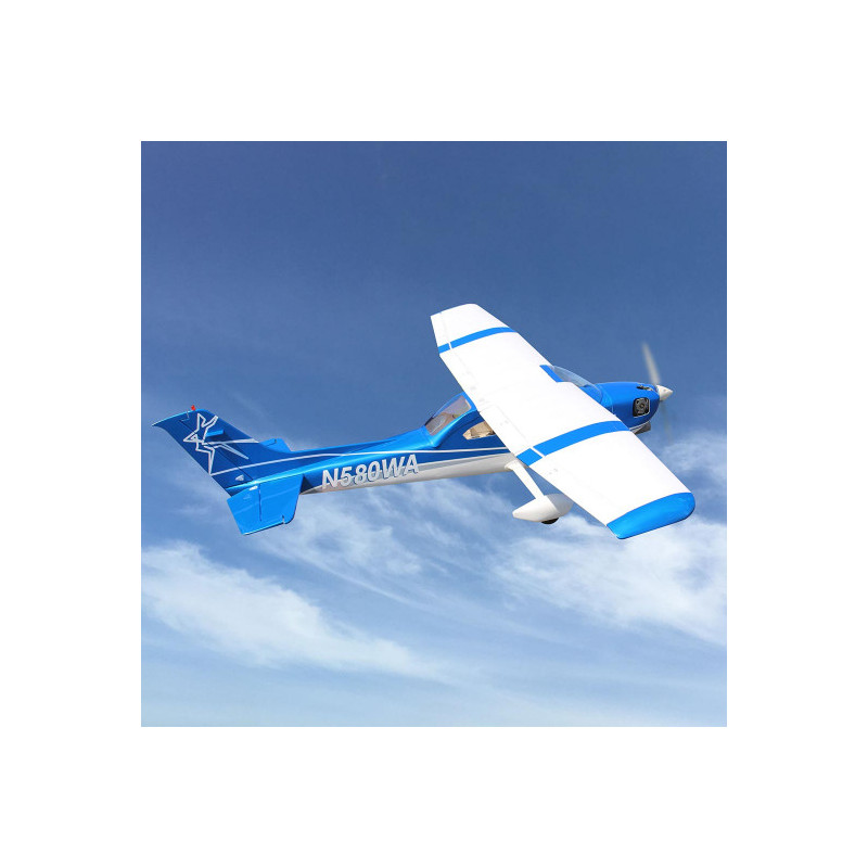 Cessna Skylane T 182 46-55 BLUE ARF Radio Controlled Thermal Airplane RC : Radio control