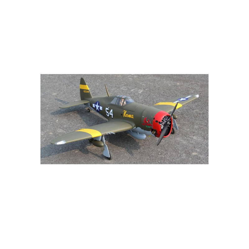 P-47D Little Bunny MKII 10cc ARF radio-controlled thermal plane with electric retractable gear RC aircraft