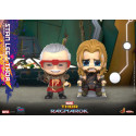 Thor: Ragnarok Cosbaby Figures (S) Stan Lee & Thor 10cm Figurine