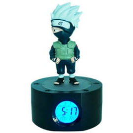 Naruto Shippuden Kakashi luminous alarm clock 18 cm 