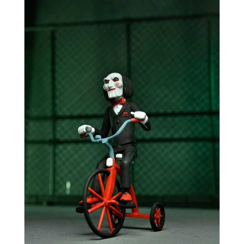 Saw Toony Terrors Jigsaw Killer & Billy Tricycle Boxed Set 15 cm
