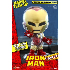 Marvel Comics Cosbaby (S) Iron Man (The Origins Collection) 10cm Figurine
