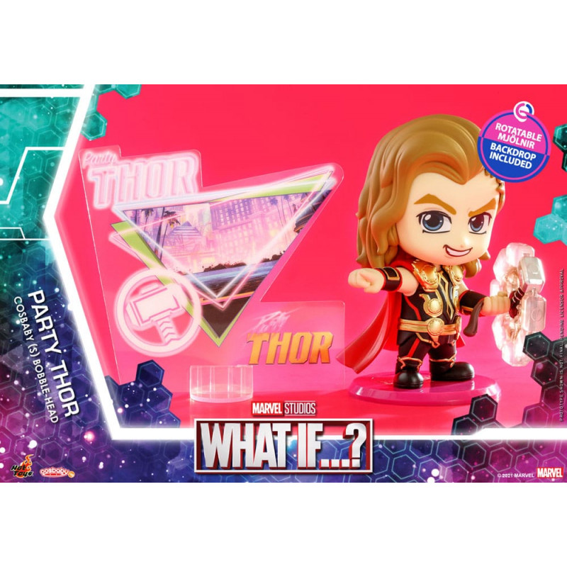 What If...? Cosbaby (S) Party Thor 10 cm Figure