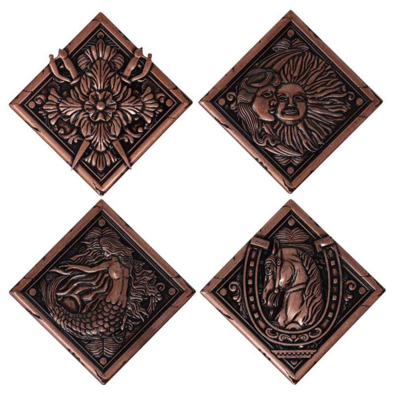 RESIDENT EVIL VIII HOUSE CREST MEDALIONS COLLECTION SET Movie : TV license product