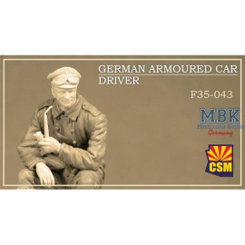 German armoured car driver Figure